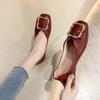 Модные мокасины Женская обувь Низкий каблук Элегантные слипоны Женские туфли на плоской подошве Платье Корейский стиль Весенняя распродажа Обувная акция Шикарная цена