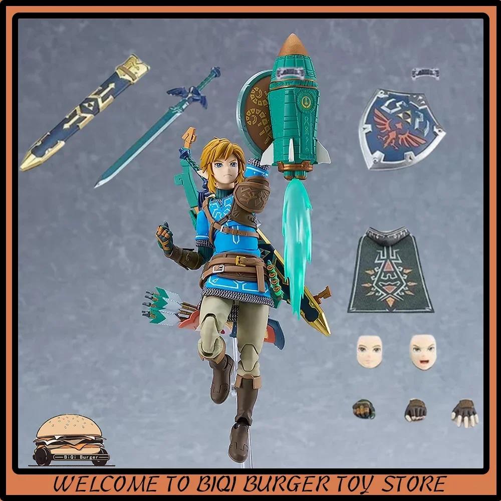 Фигурка Figma 626 Линк The Legend Of Zelda Tears Of The Kingdom Фигурки Breath Of The Wild Аниме Фигурка GK Коллекции Модель