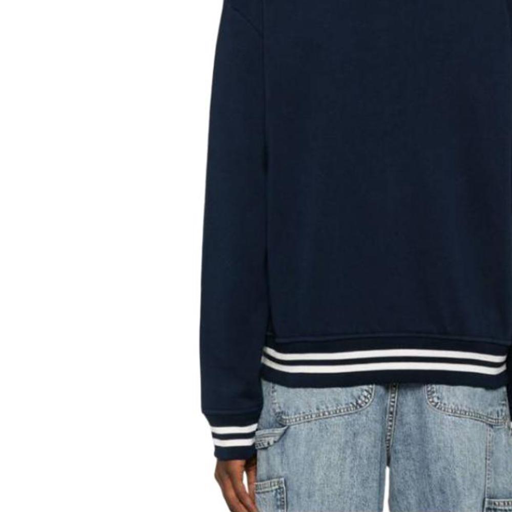 Polo Ralph Lauren Letter Logo Patch Baseball Otter Однобортная куртка с длинным рукавом Мужские куртки Темно-синие 710952067-001