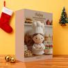 2025 Christmas Advent Calendar with Acrylic Pendant 24-Day Countdown Box Multifunctional Decoration for Kids
