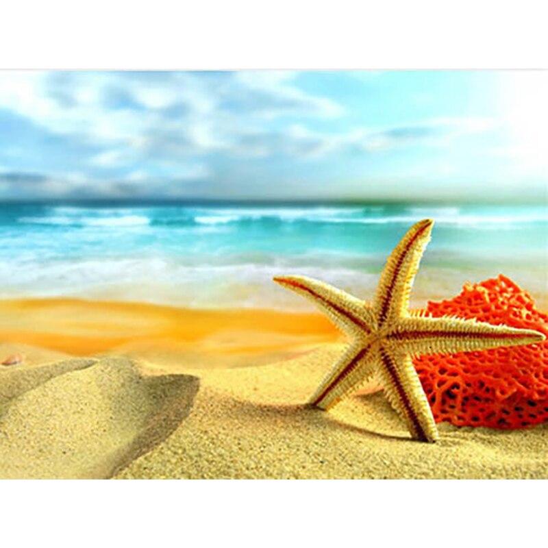 Новый 5D DIY алмазная живопись морская черепаха Алмазная вышивка вид на море вышивка крестиком полная круглая дрель домашний декор ручной подарок