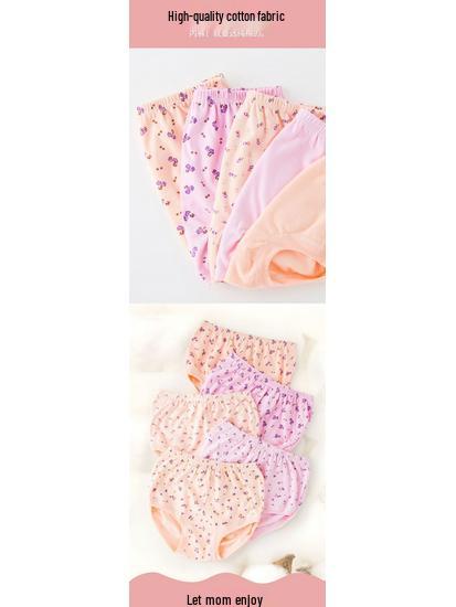 Женские хлопковые трусы большого размера с высокой талией для женщин среднего и пожилого возраста