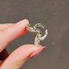 Cute Zinc Zinc Alloy Korean Rhinestone Grasping Clip Hair Accessories Pearl Hair Clip Butterfly Hair Claw