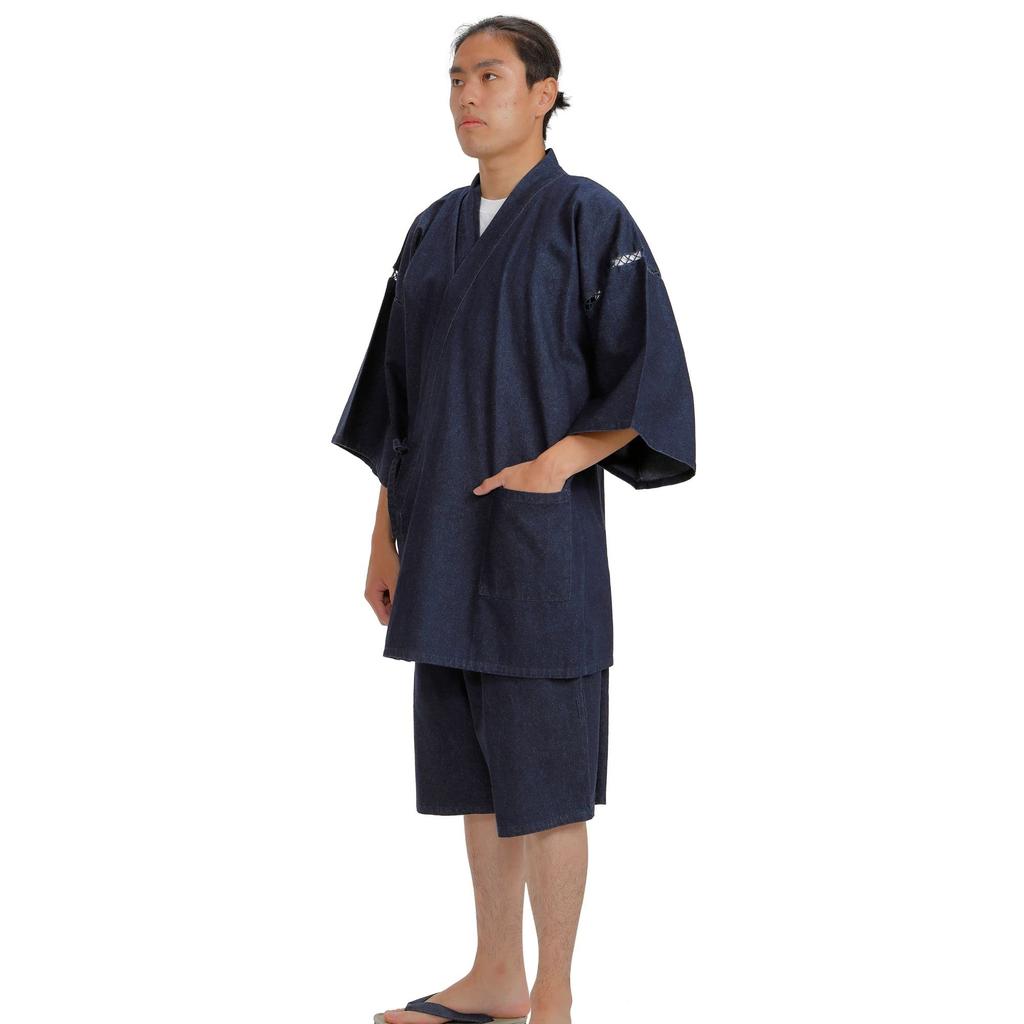 Джинсовая ткань Jinbei Cotton Navy LL [Edoten] 100%