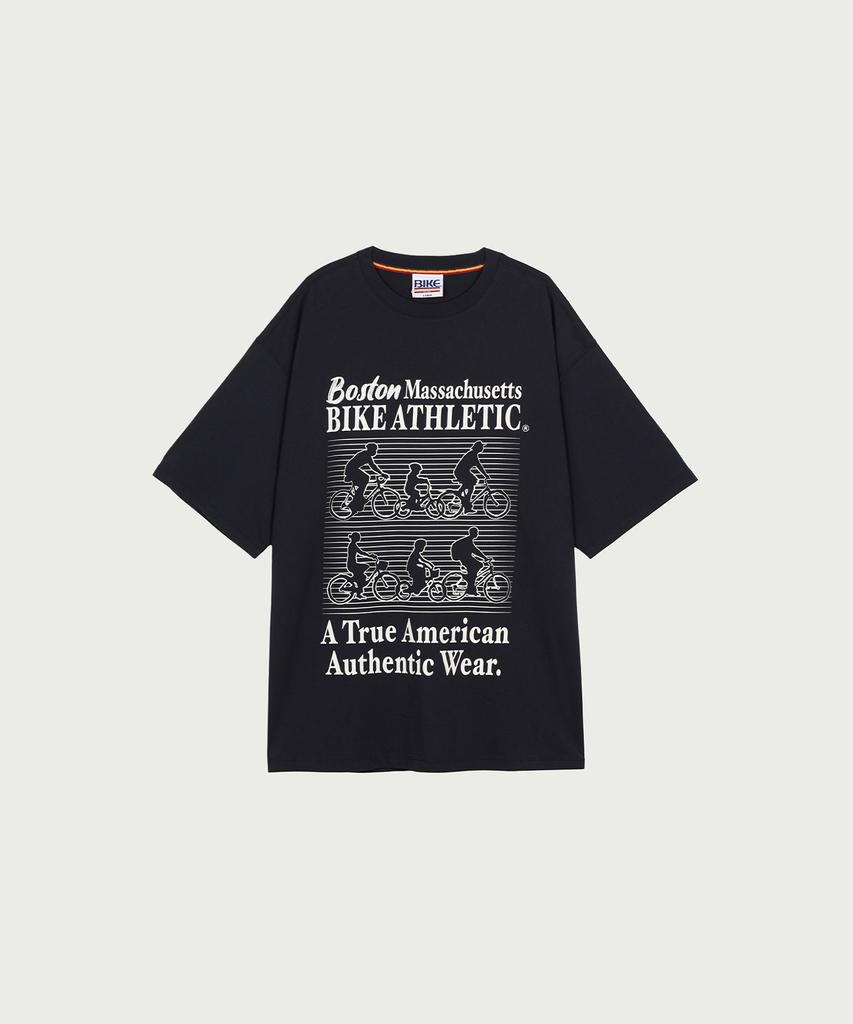 BIKE Cyclist T-Shirt Navy