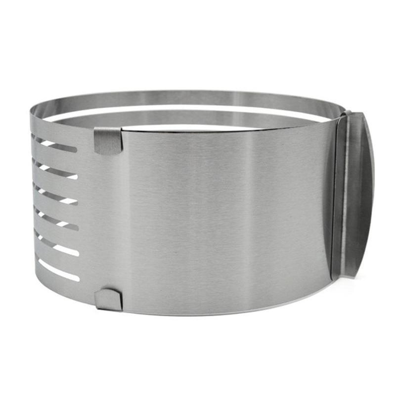 Круглый хлеб, резак для торта, стальной торт, мусс, форма для выпечки, кольцо, регулируемый инструмент, форма