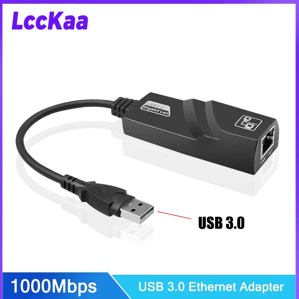 1000Mbps USB 3.0 To Rj45 Network Type C To Rj45 Ethernet Lan Adapter for Win 7 8 10 XP Mac PC Laptop Free Driver Win10/11 3