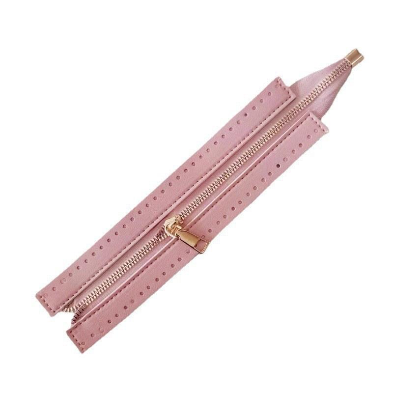 1 шт. модные аксессуары мягкие молнии из искусственной кожи для тканой сумки на заказ высокое качество полезные DIY