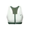 Dri-Fit Средняя поддержка Молния спереди Мягкий спортивный бюстгальтер Женское нижнее белье Summit-White FQ0696-121