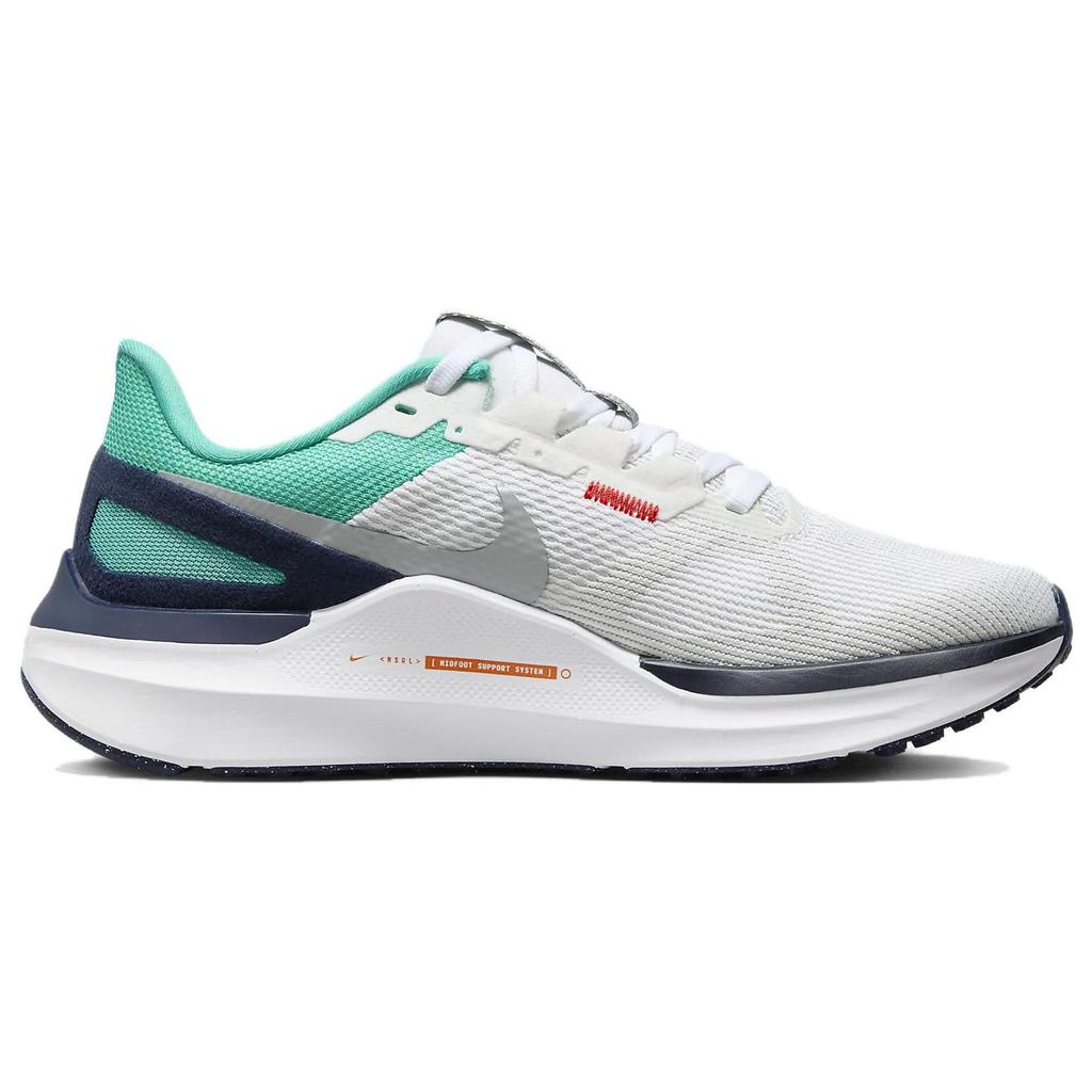 Nike Air Zoom Structure 25 White Clear Jade Женские кроссовки Jade-Ice Light-Smoke-Grey DJ7884-102