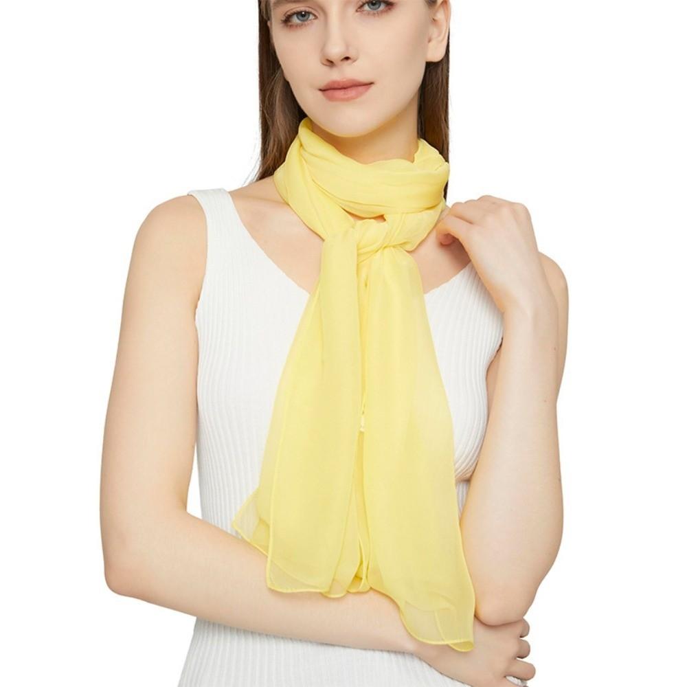 Luxury Brand Designer Beach Scarf Sunscreen Simulation Silk Scarf For Summer Women Accessories
