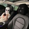 Вдохновленный TikTok чехол на подголовник автомобиля - Смешной и стильный универсальный дизайн (Черно-белый)