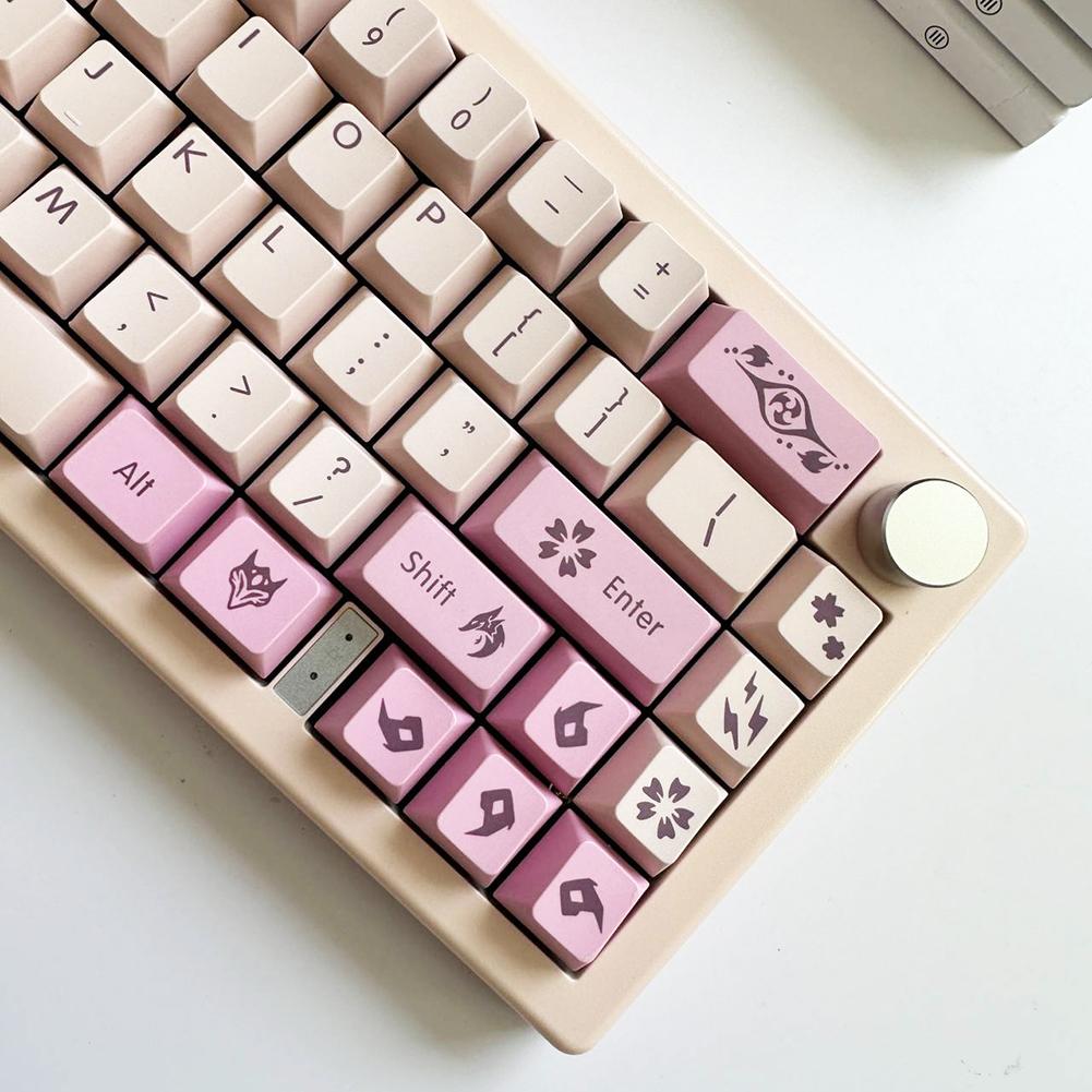 XDA Profile 134Keys PBT колпачки для клавиш сублимационная печать для MX Switch 61/64/68/78/84/87/96/98/104/108 механическая клавиатура колпачки клавиш