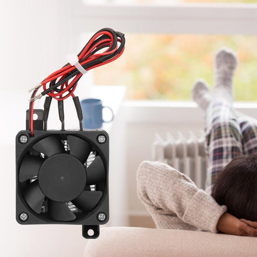 110 В Мини Воздушный Нагреватель Постоянная Температура Изоляция PTC Термистор Нагреватель С Вентилятором(12В250Вт)