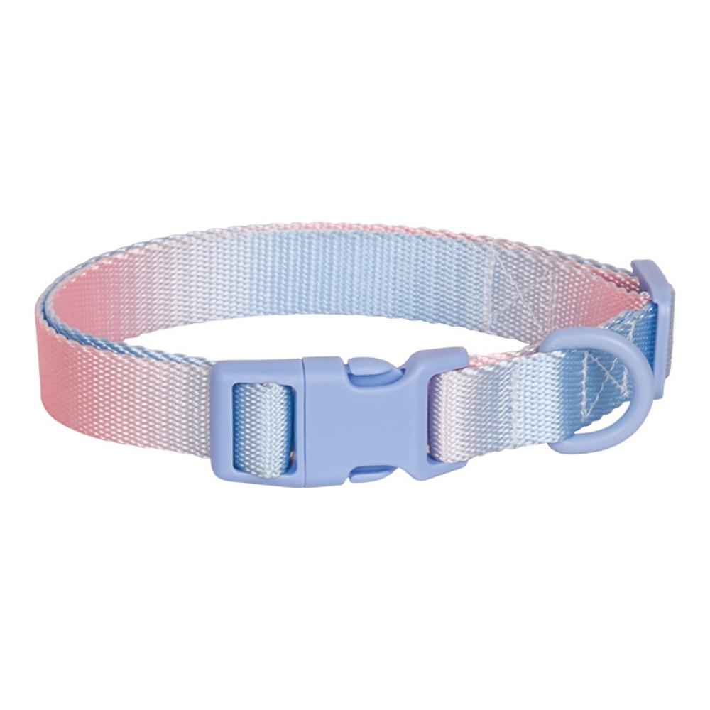 With Buckle Dog Collar Nylon Pet Dog Necklace Durable Pets Collars Small Medium Large Dogs