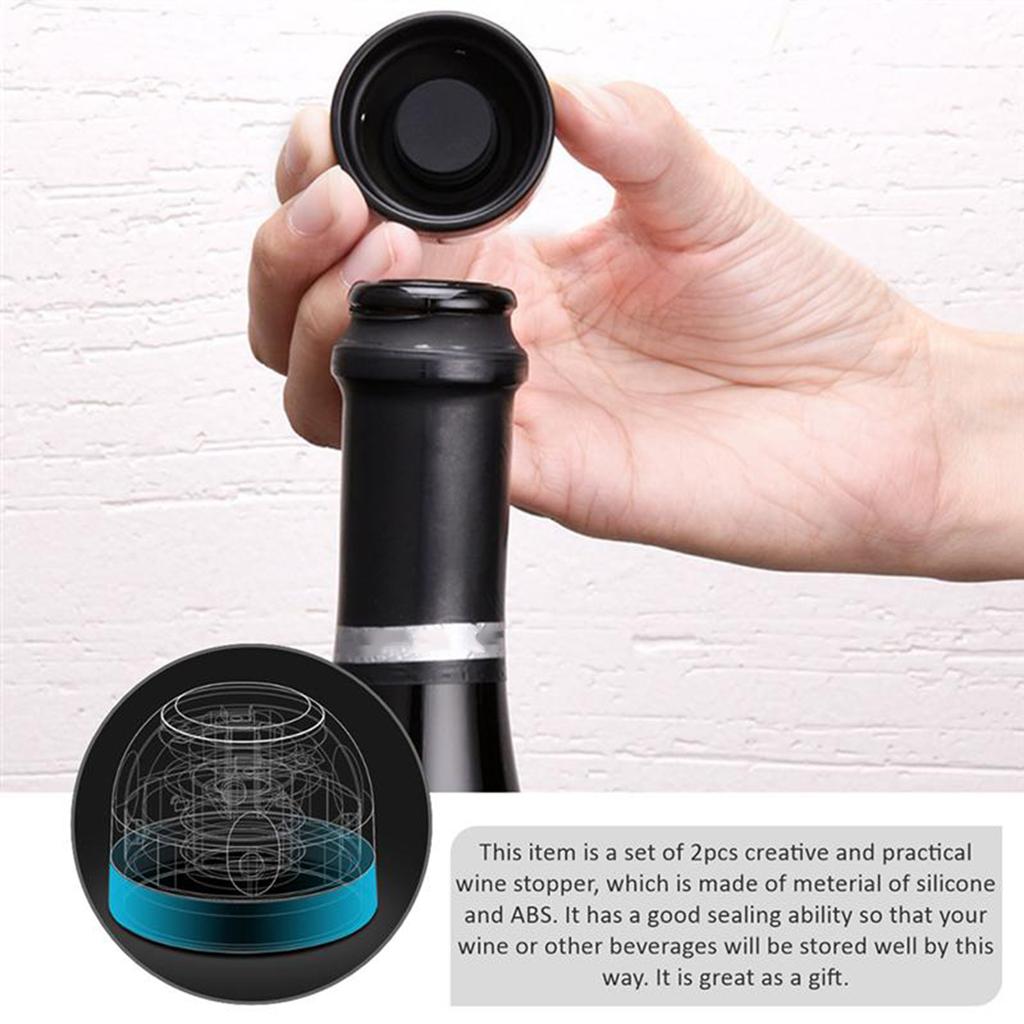 Силиконовая пробка для вина, пробковая вакуумная бутылка, домашний упаковщик, пробка для заливки