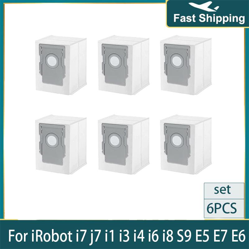 Dust Bags for iRobot Roomba j7 i7 i3 i4 i6 E5 E6 E7 S9 S9Plus i and s Series Clean Base Automatic Dirt Disposal Bags