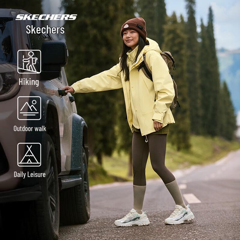 Skechers Женские походные кроссовки Yun Yu 180330 на массивной подошве