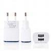 Dual Usb Wall Charger Portable LED EU Plug Home Phone Power Adapter