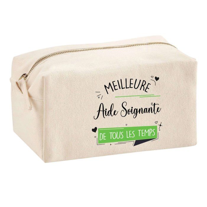 Trousse multifonction Meilleure Aide Soignante de tous les temps Cadeau Idée Personnalisé | Trousse Scolaire Fournitures Bureau