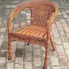 Распродажа Высокий Ротанговый Стул с Подлокотниками и Спинкой для Использования в Помещении/На Улице