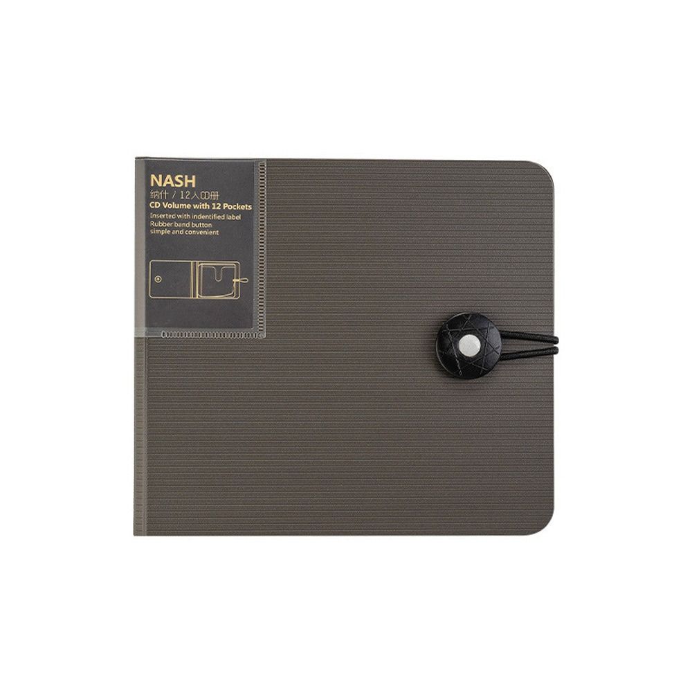 With Buckle DVD Holder Transparent CD Sleeve CD Box Bag CD Storage Case  DVD Organizer