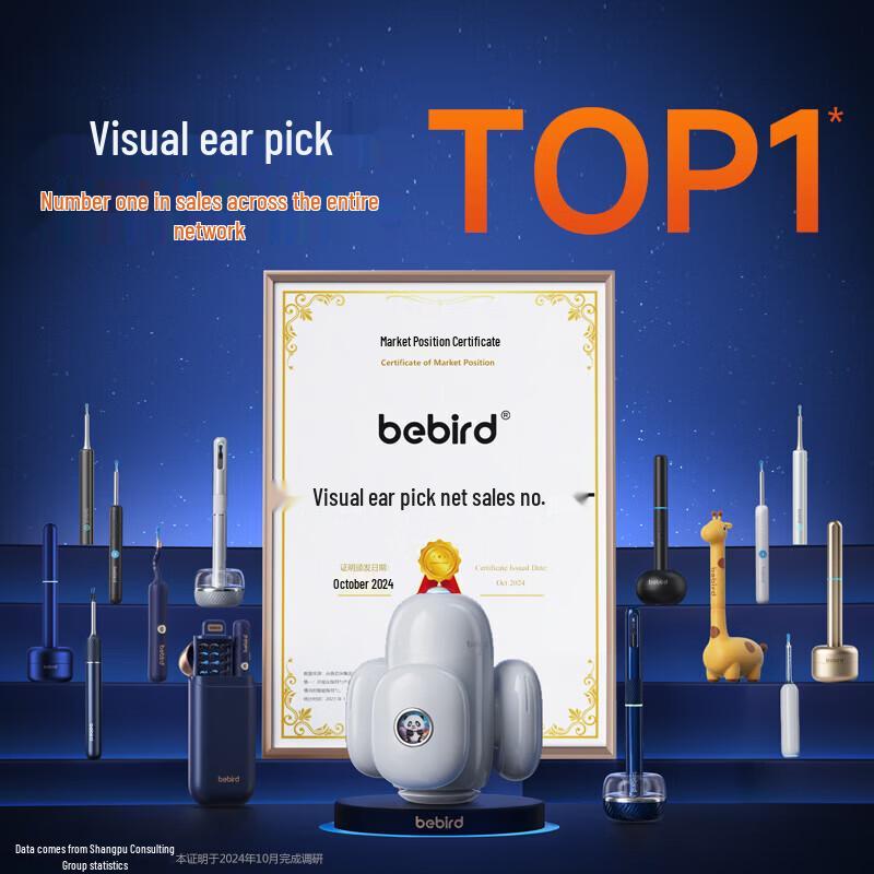 BEBIRD Визуальная ухочистка и пинцет