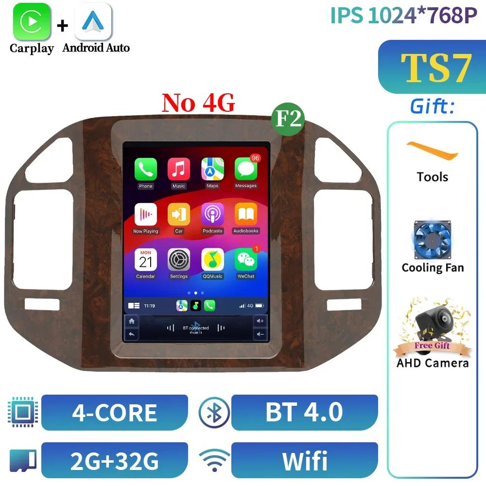 9,7 дюйма для Mitsubishi Pajero V73 2008 Автомобильный радиоприемник Навигация для автомобиля Мультимедиа Видеоплеер Навигация 4G GPS Android Экран GPS