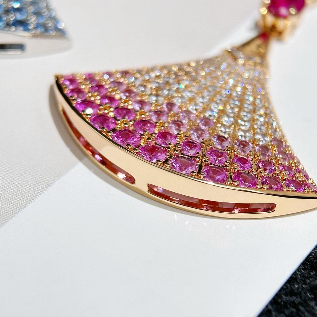 Последний Горячий Бренд Винтажное Женское Ожерелье Роскошные Ювелирные Изделия Для Женщин Чистое Серебро 925 Пробы Дизайнерские Цепочки-Подвески в Форме Юбки