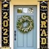 Congrats Grad Graduation Photography Backdrop Graduates Theme Background  School Party Decor