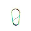 Titanium Material Titanium Key Carabiner Spring Loaded EDC Keychain  for Daily Carry