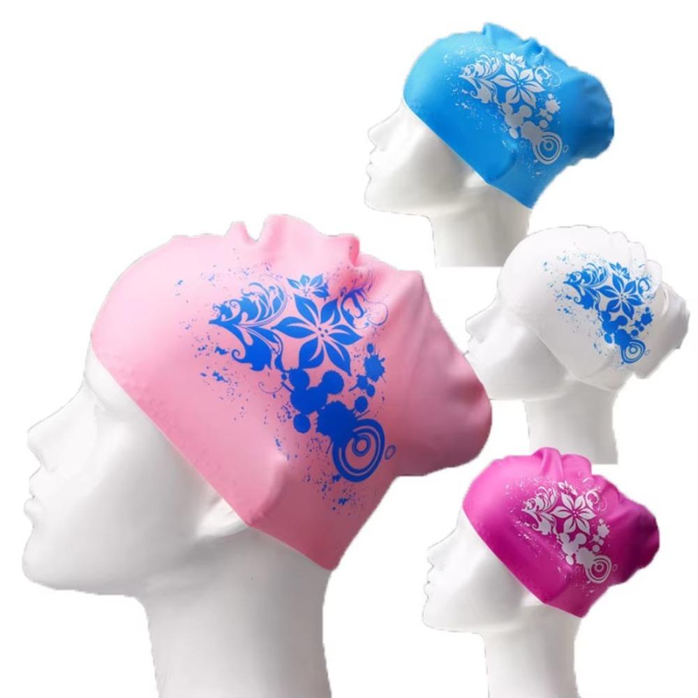 Ear Protection Swimming Cap Enlarged Safe Swimming Hat New Silicone Swimming Hat