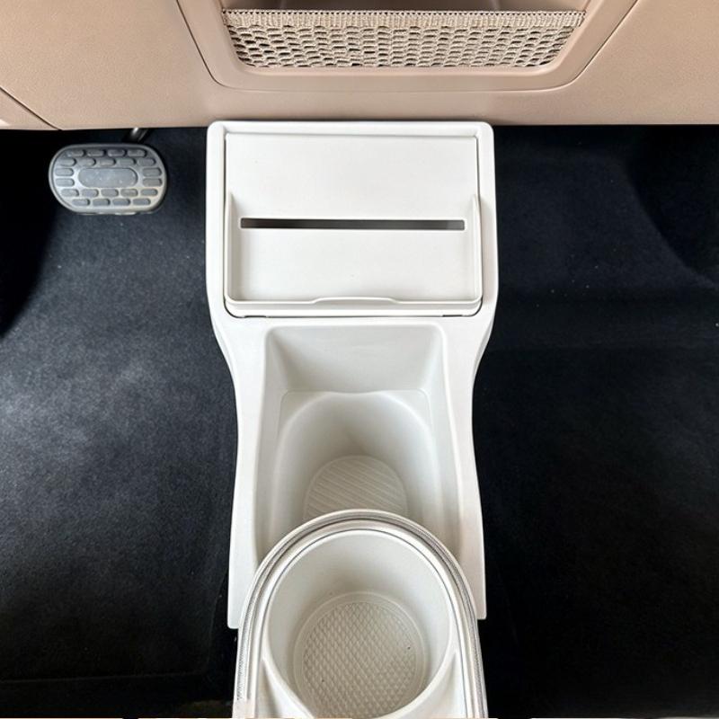 For Wuling Hongguang Mini 5th Gen Multi-functional Armrest Organizer with Cup Tissue Holder Car Central Control Storage Box Pad