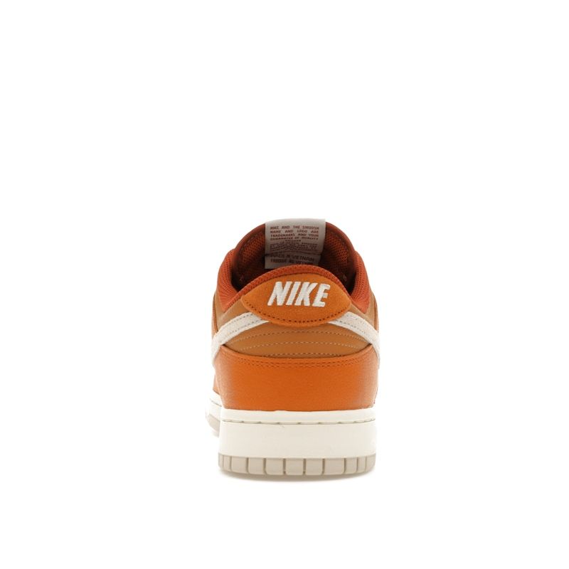 Nike Кроссовки унисекс Dunk Low SE Monarch оранжево-льняные темно-коричневые HJ9121-815