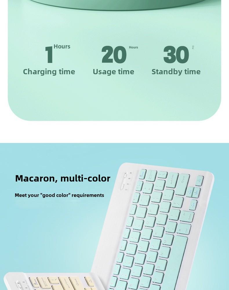 Защитный чехол с магнитной Bluetooth-клавиатурой для iPad Air 5 и 9-го поколения, защита от падений, все включено