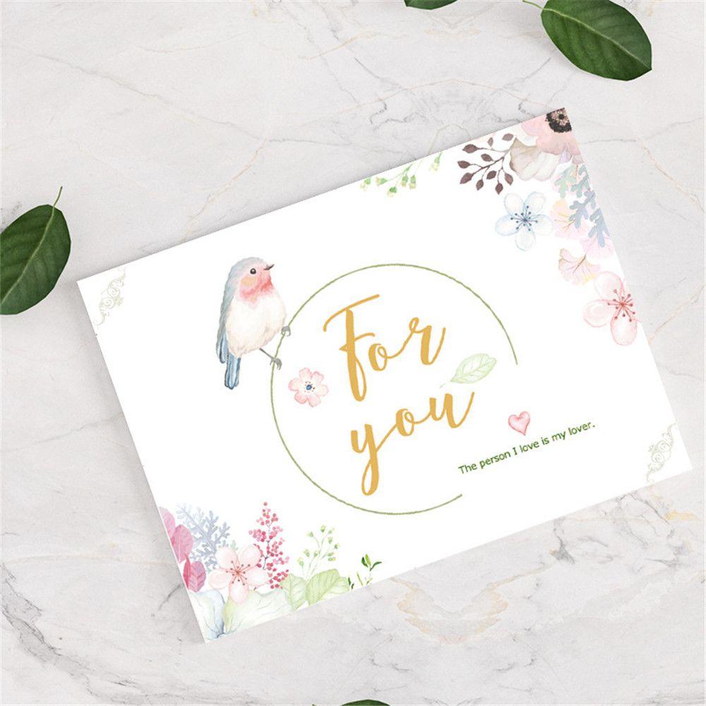 Best Wishes Package Inserts Happy Birthday Thanks Card Happy New Year Christmas Greeting Card