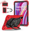 Для Redmi Pad Pro 12.1 SE 8.7 Xiaomi Pad 7 Pro 11.2 2024 Поворотный на 360 градусов Прочный чехол-броня для планшета Силиконовый ударопрочный чехол
