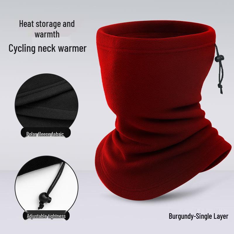 Регулируемая многофункциональная манишка: Ветрозащитный гейтор для катания на лыжах и велосипеде на осень и зиму