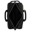 Coach Venturer 27 Сумка-бостон с принтом логотипа на молнии Мужская сумка через плечо Серо-черная CY821-QBA5F