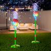 Automatic Bubble Machine for Kids Bubble Blower with Lights And Music Adjustable Height 17-38 Inches Vertical Bubble Tower Stand Hands-Free