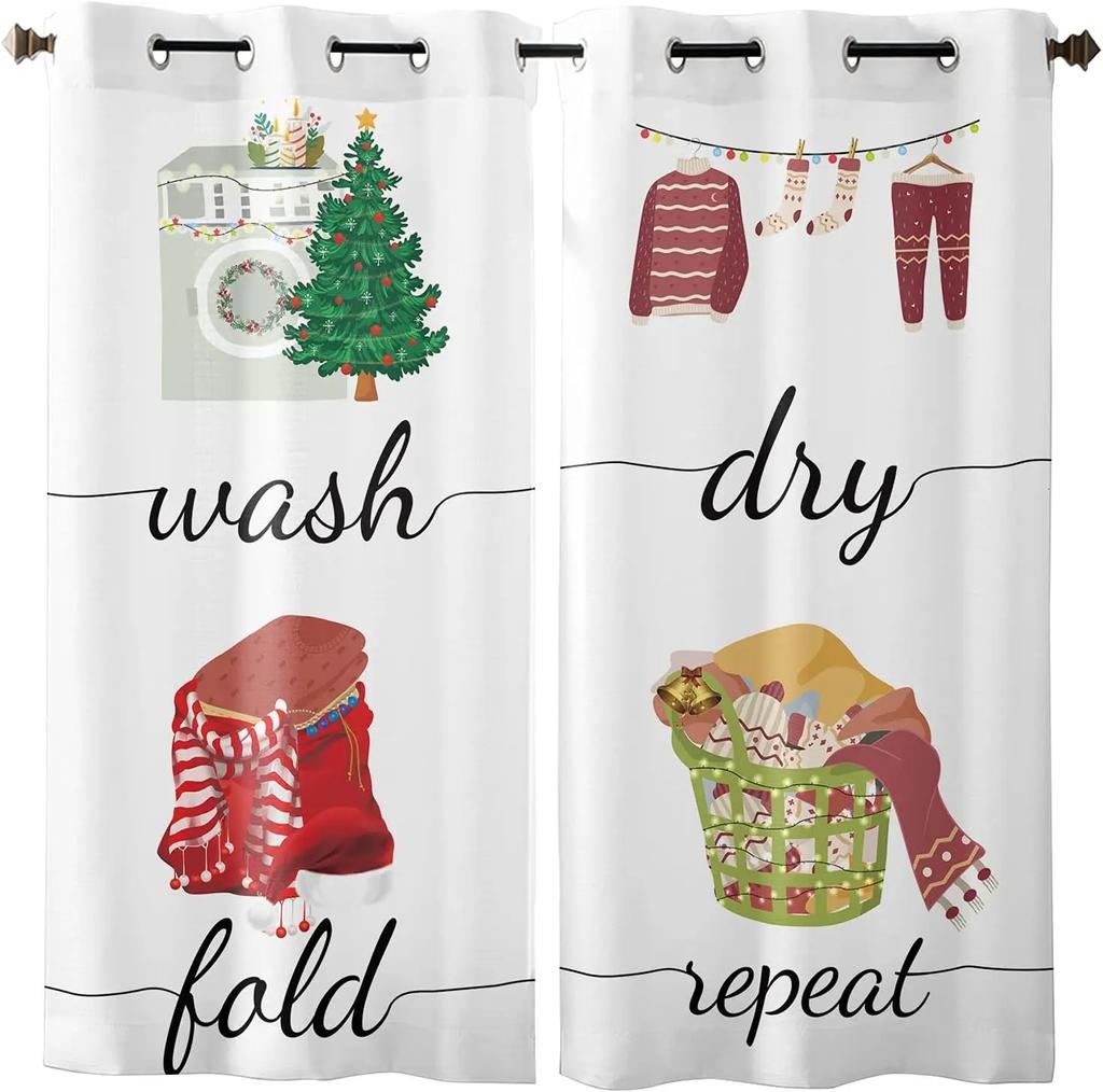 Простая занавеска для прачечной, гостиная, кухня, индивидуальный размер, готовые шторы, современные оконные украшения, Cortains