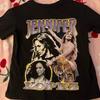 Трендовая футболка Jennifer Lopez Черная Хлопок Размер S - 5XL Унисекс ES034 Унисекс Футболка
