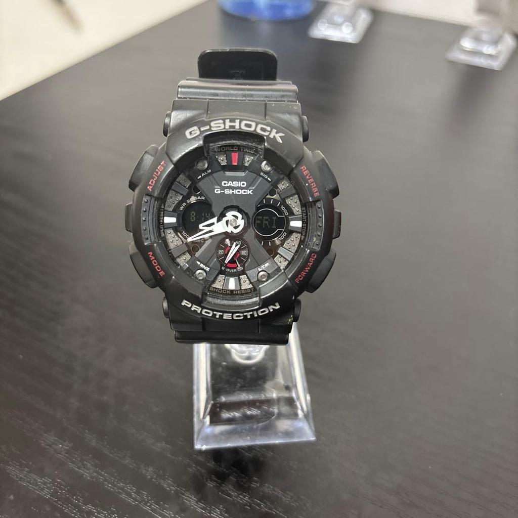 Used CASIO G-SHOCK GA-120 Black Watch