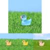 Adorable Glow-in-the-dark Resin Duck Figurine For Creative Decor Accessories