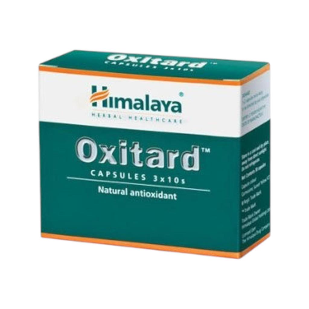 Himalaya Капсулы Oxitard Натуральная добавка-антиоксидант для здоровья и восстановления, Упаковка из 3 штук, по 10 штук в каждой - Всего 30 капсул