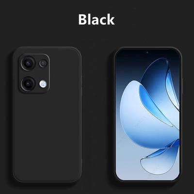 Жидкий силиконовый чехол для телефона Oppo Reno13 5G, противоударный чехол Funda, задняя крышка для Oppo Reno13 Pro 5G, чехол