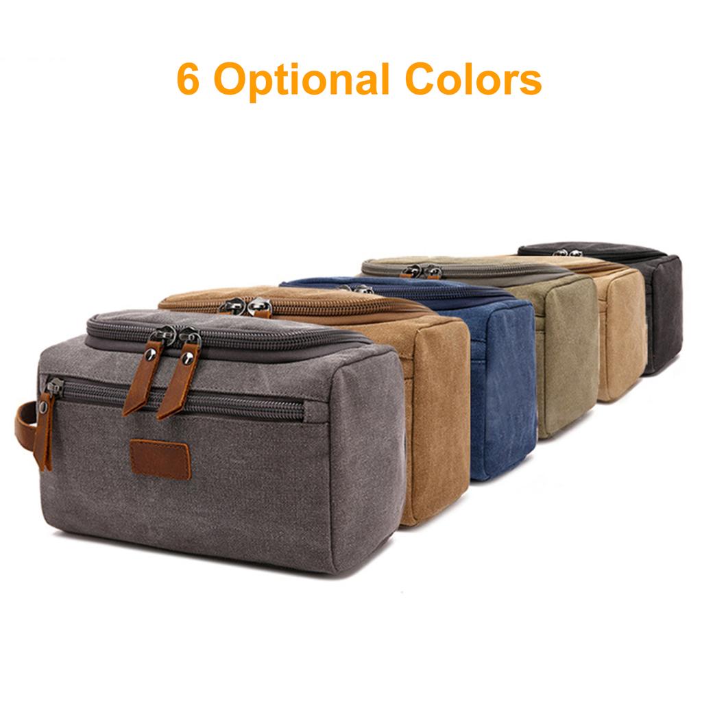 Portable Carry Travel Makeup Bag Storage Protective Cosmetic Case Zipper Organizer