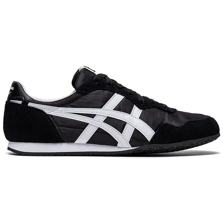 ONITSUKA TIGER Кроссовки Serrano Черно-Белые Унисекс 1183B400-001