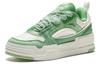 Women's Sneakers Anta Slightly Sweet Puffy Shoes Slip Resistant Low top Skateboard Shoes Women's Green White