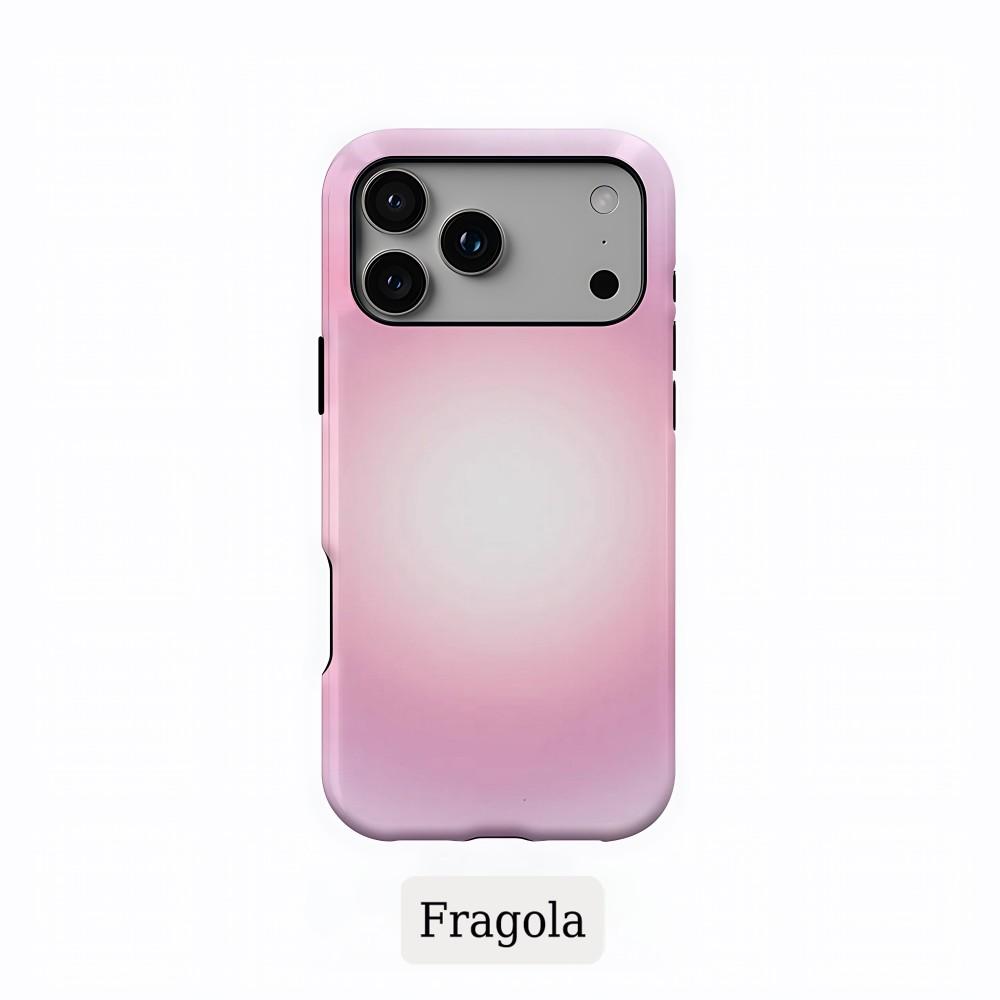 Чехол для телефона iPhone 17 16 15 14 13 12 11 X XS XR Air Pro Max Plus Роскошный Clmj Fragola ЧЕРНИКА Двухслойный Задний чехол